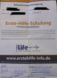 Wie Lange Ist Erste-Hilfe-Kurs Gültig Für Führerschein Anmeldung