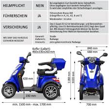 Seniorenmobil 25 KM/H Ohne Führerschein
